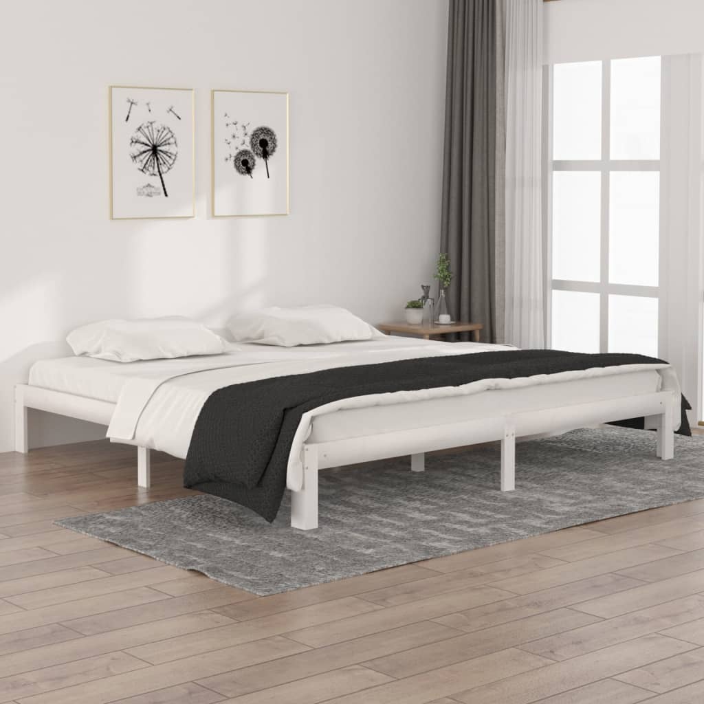 Bedframe massief grenenhout 100x200 cm