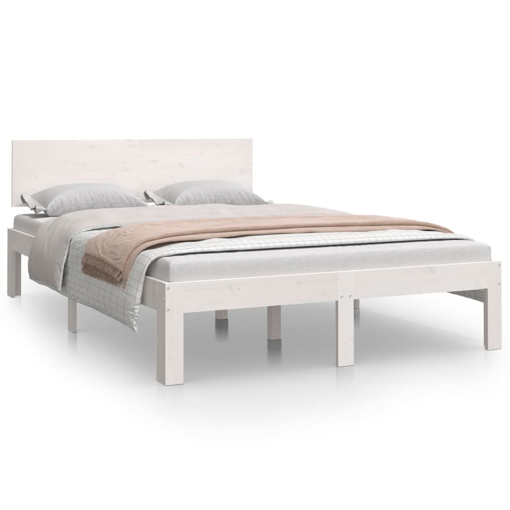 Bedframe massief hout 75x190 cm