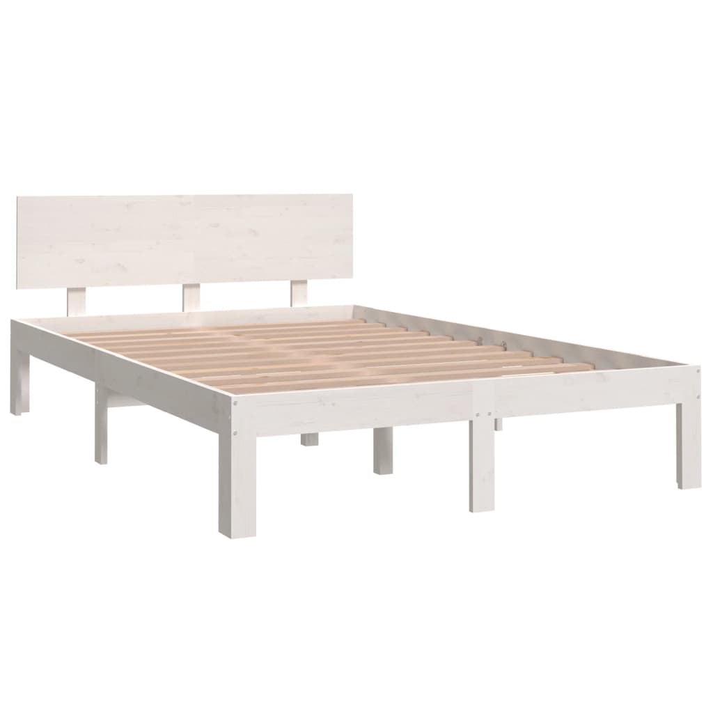 Bedframe massief hout 75x190 cm