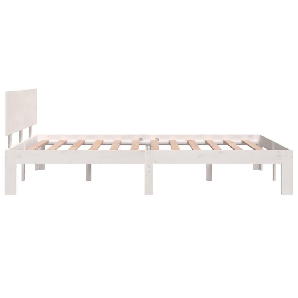 Bedframe massief hout 75x190 cm