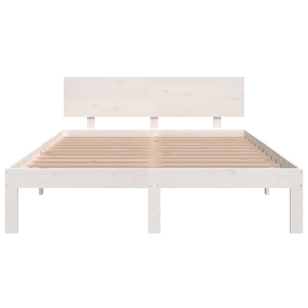 Bedframe massief hout 75x190 cm