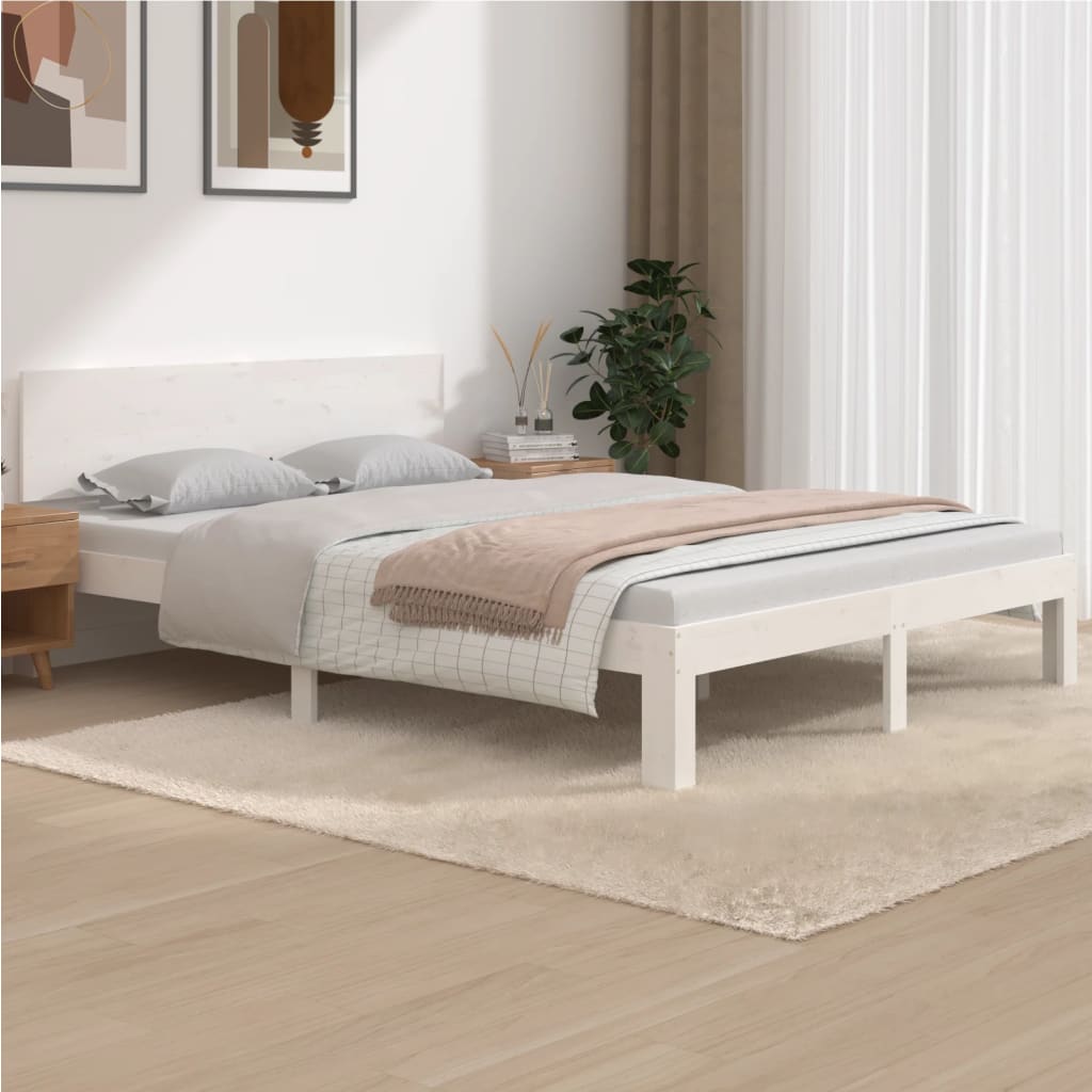 Bedframe massief grenenhout 100x200 cm