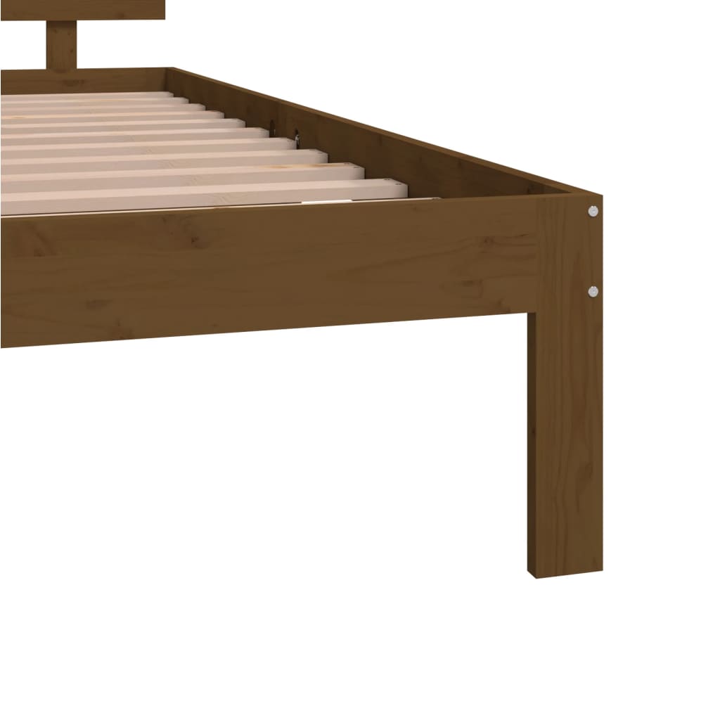 Bedframe massief grenenhout 100x200 cm