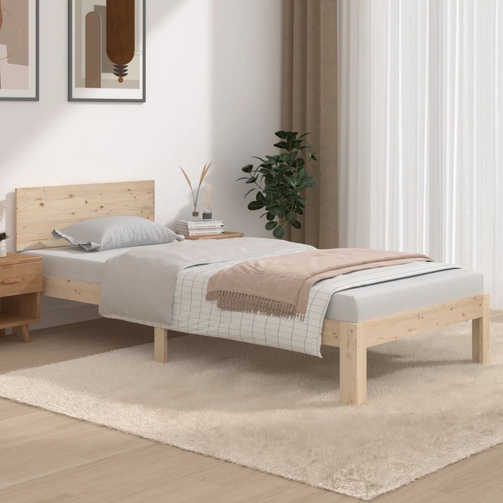 Bedframe massief grenenhout 120x200 cm