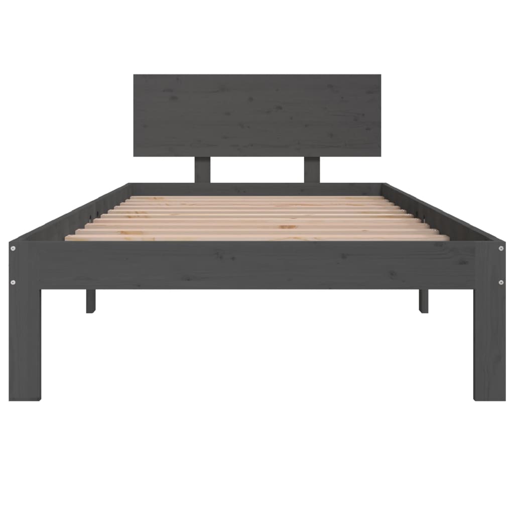 Bedframe massief grenenhout 100x200 cm