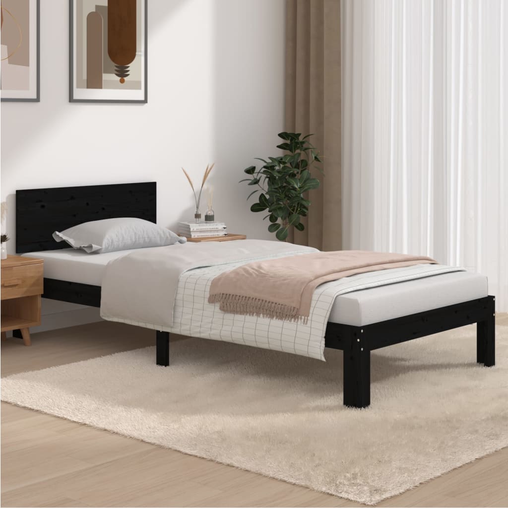 Bedframe massief grenenhout 100x200 cm