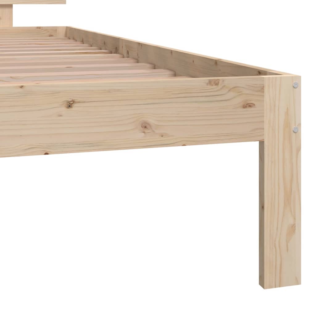 Bedframe massief grenenhout 100x200 cm