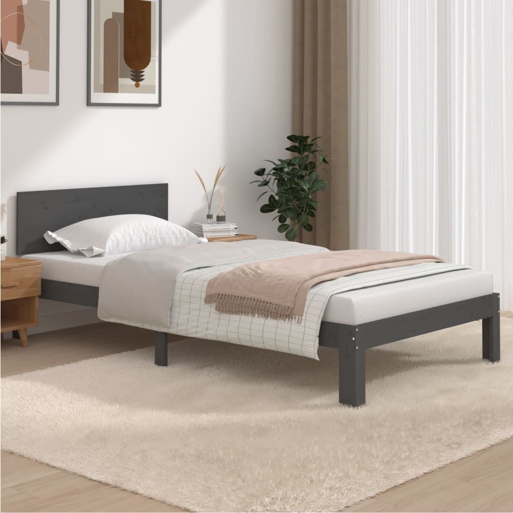 Bedframe massief grenenhout 120x200 cm