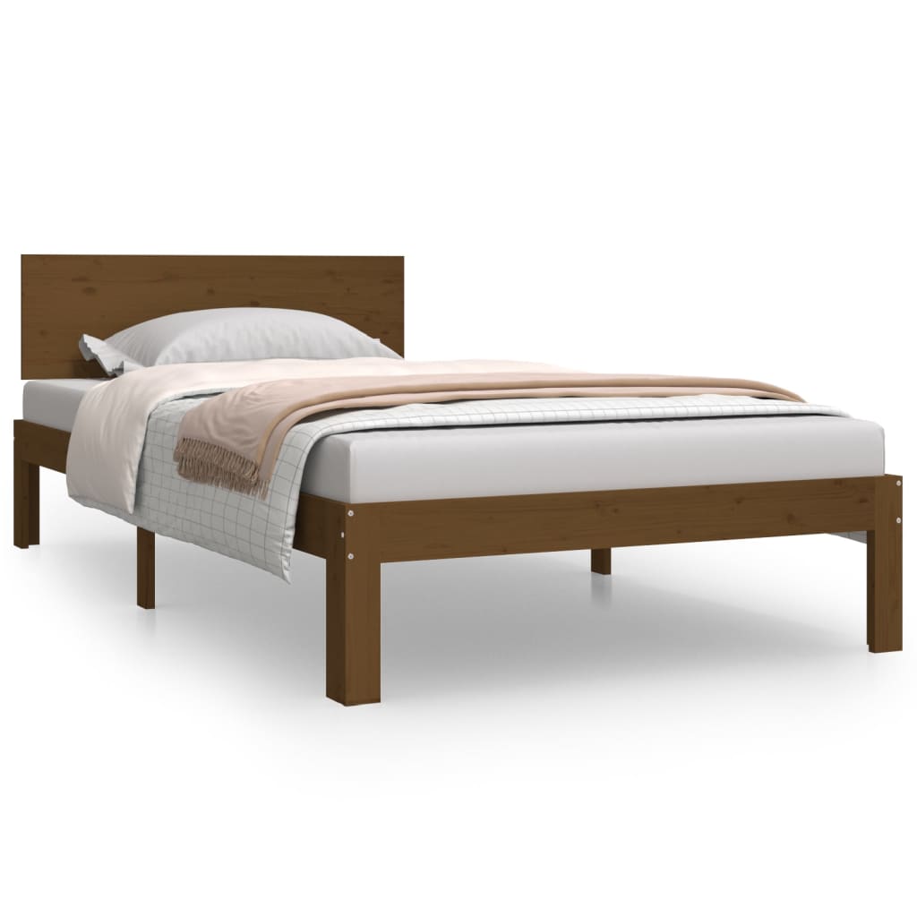 Bedframe massief grenenhout 100x200 cm