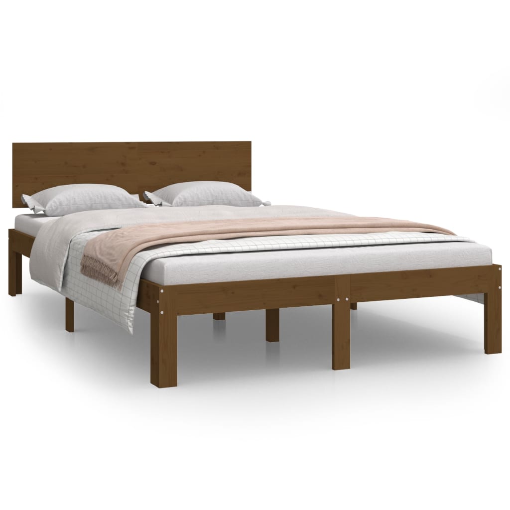 Bedframe massief grenenhout 100x200 cm