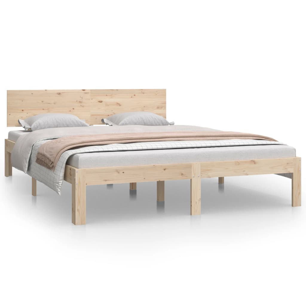 Bedframe massief grenenhout 100x200 cm