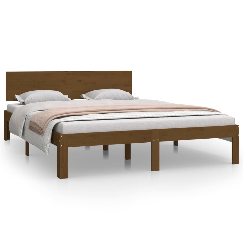 Bedframe massief grenenhout 100x200 cm