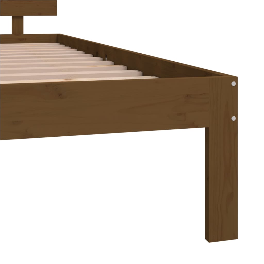 Bedframe massief grenenhout 100x200 cm