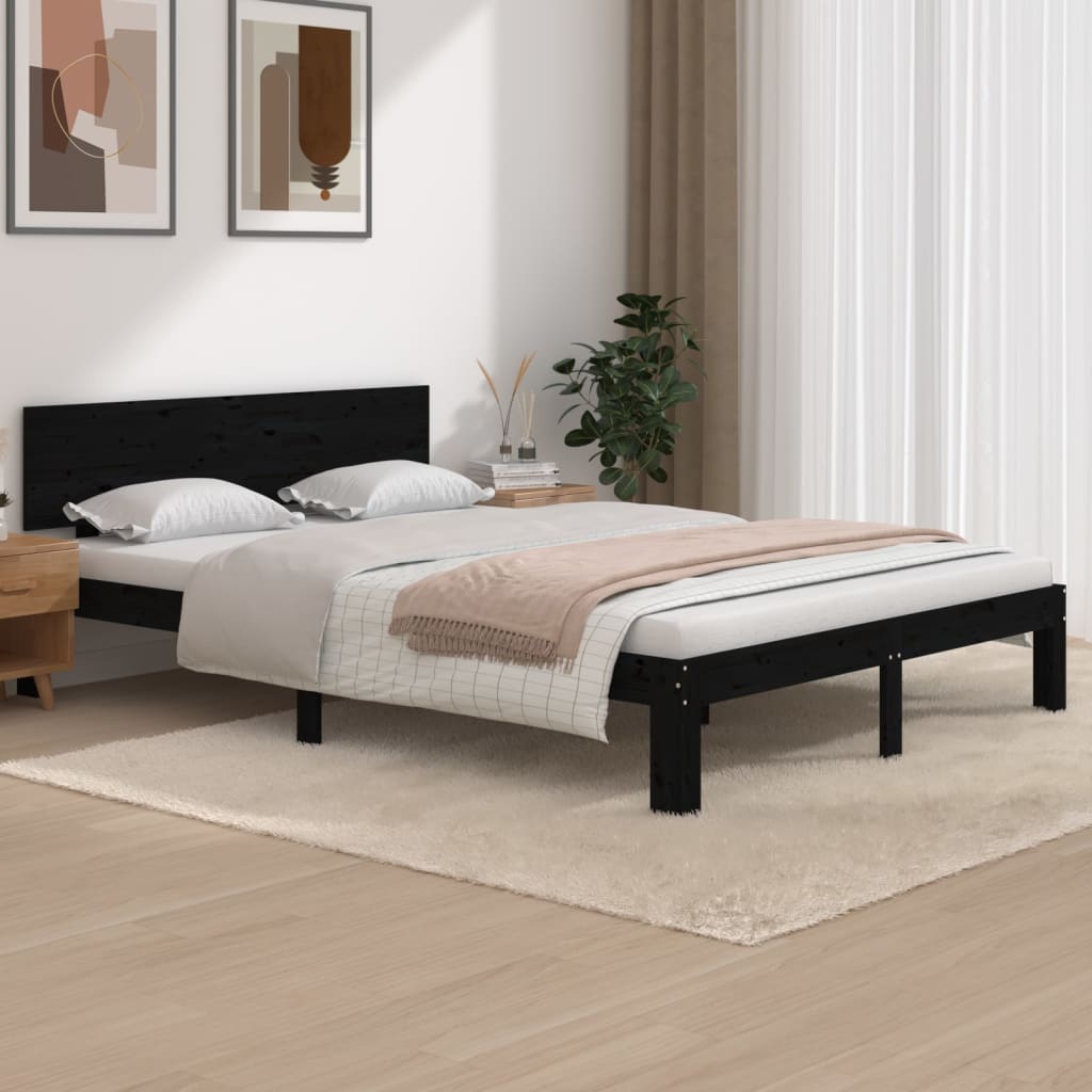 Bedframe massief grenenhout 100x200 cm