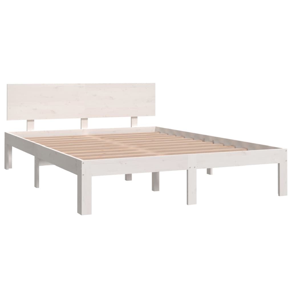 Bedframe massief hout 75x190 cm