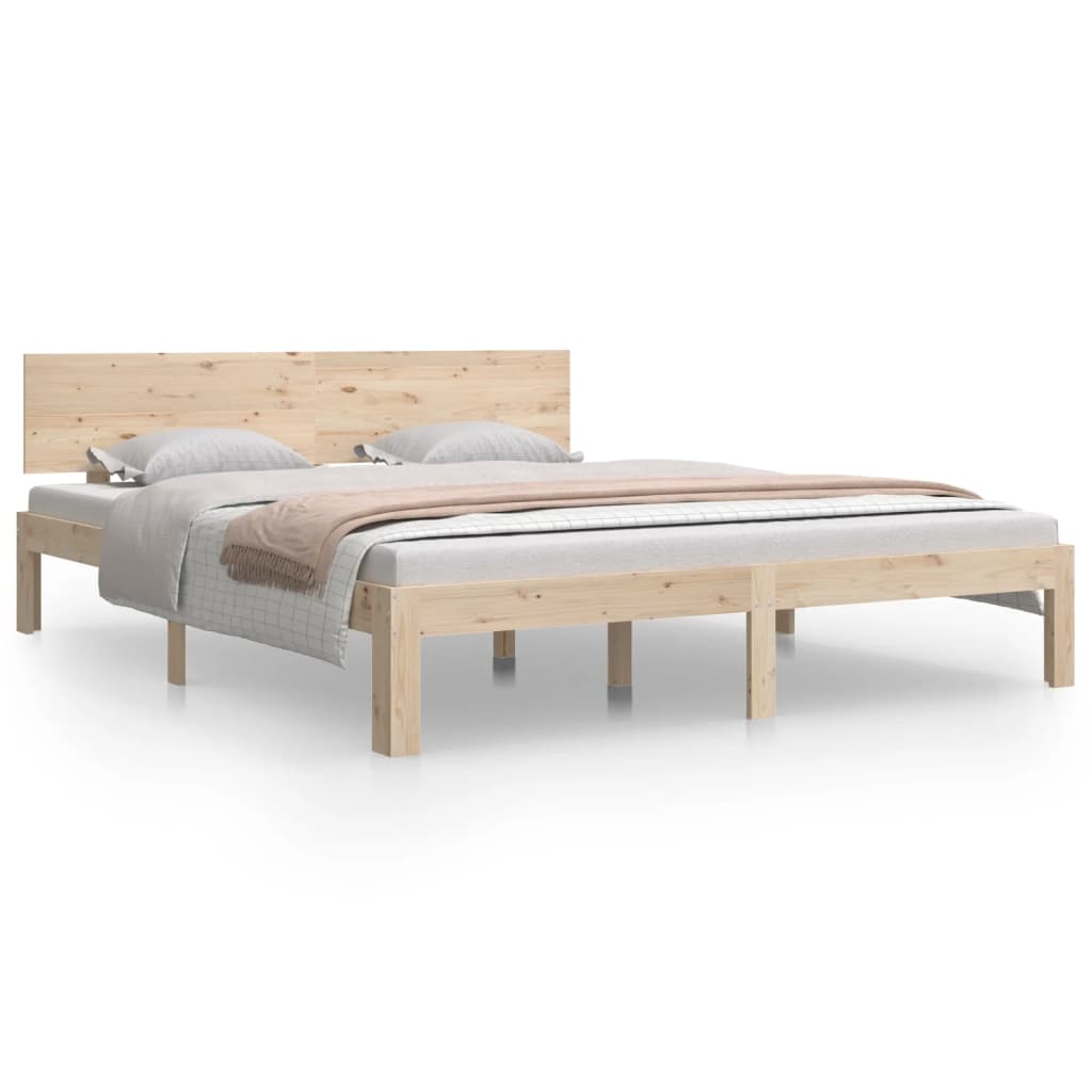 Bedframe massief grenenhout 100x200 cm