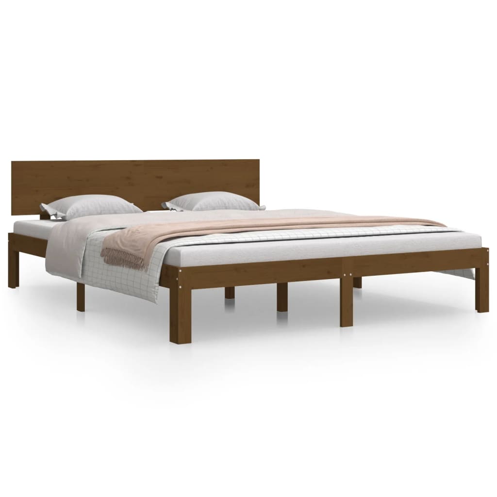 Bedframe massief grenenhout 100x200 cm