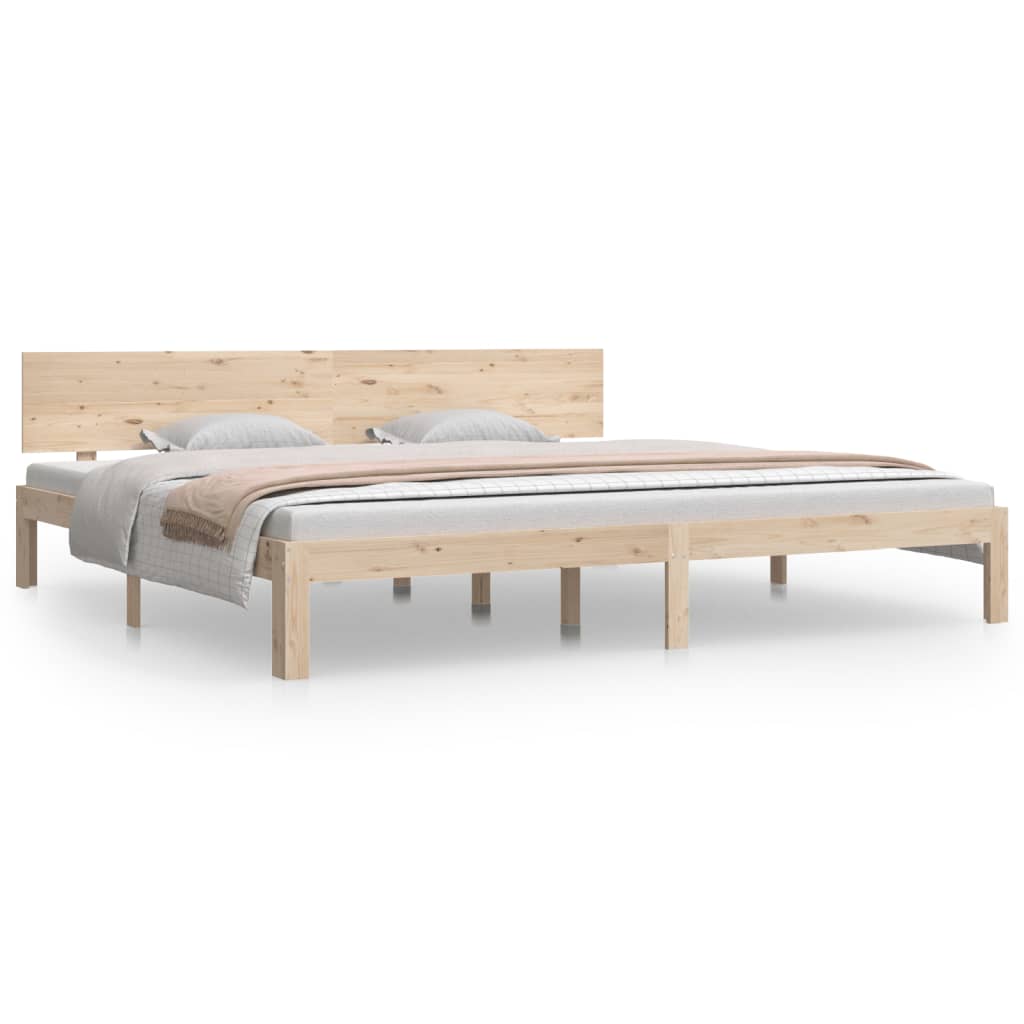 Bedframe massief grenenhout 100x200 cm