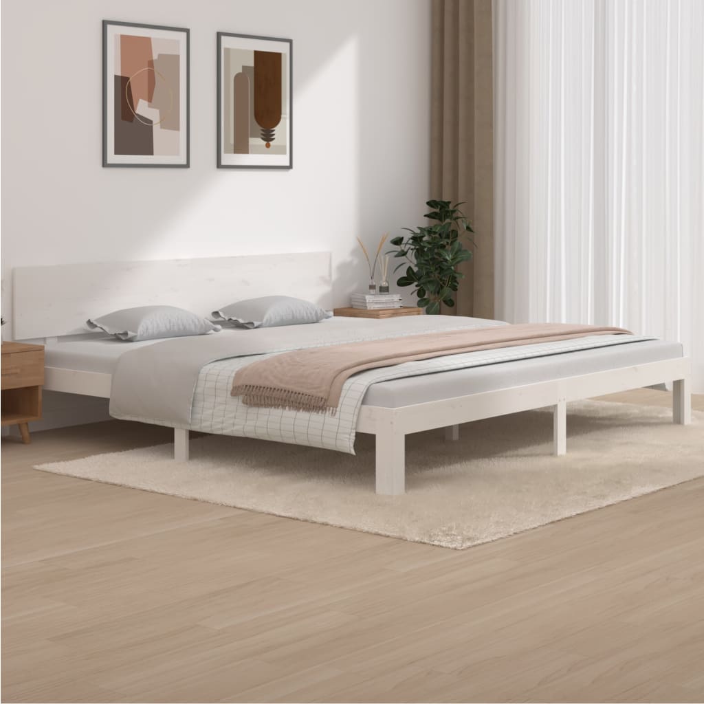 Bedframe massief grenenhout 100x200 cm