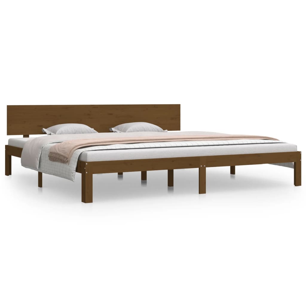 Bedframe massief grenenhout 100x200 cm