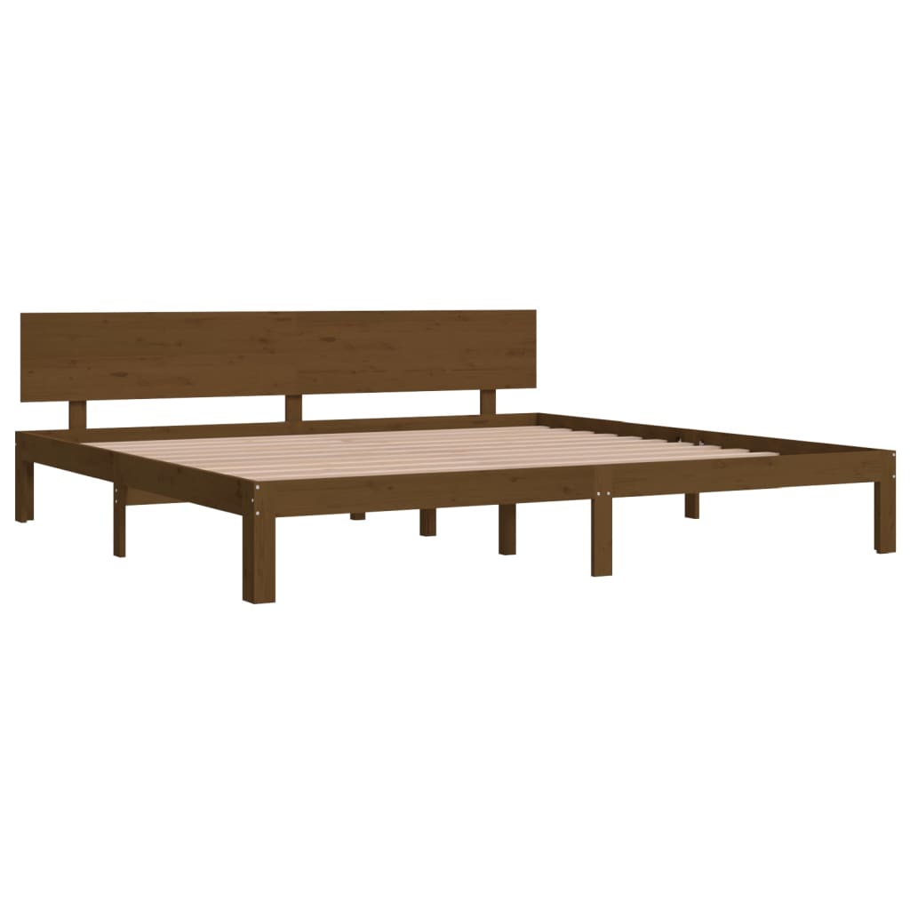 Bedframe massief grenenhout 100x200 cm