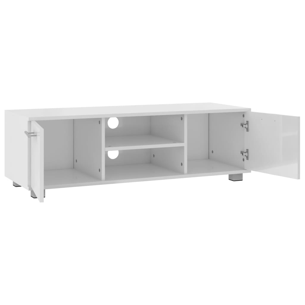 Tv-meubel 110x40x35 cm bewerkt hout eikenkleurig