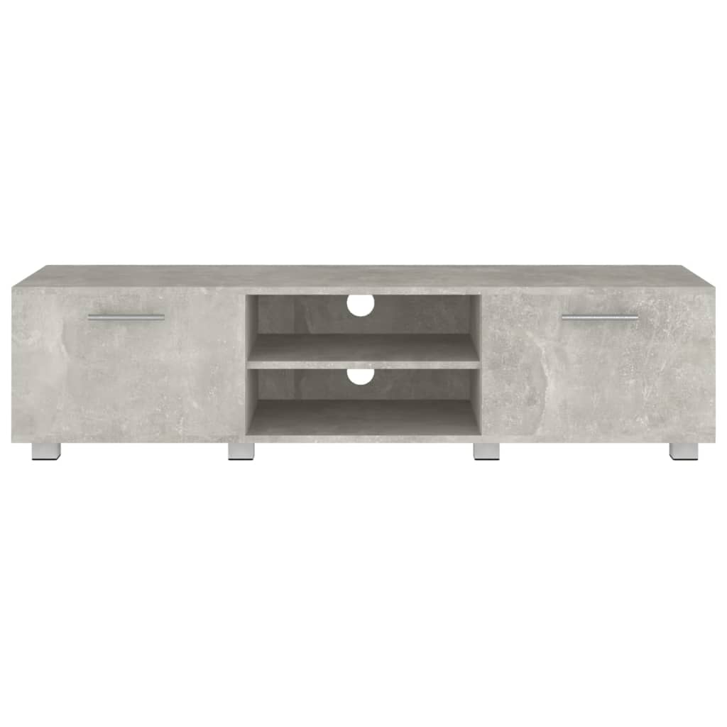 Tv-meubel 110x40x35 cm bewerkt hout eikenkleurig