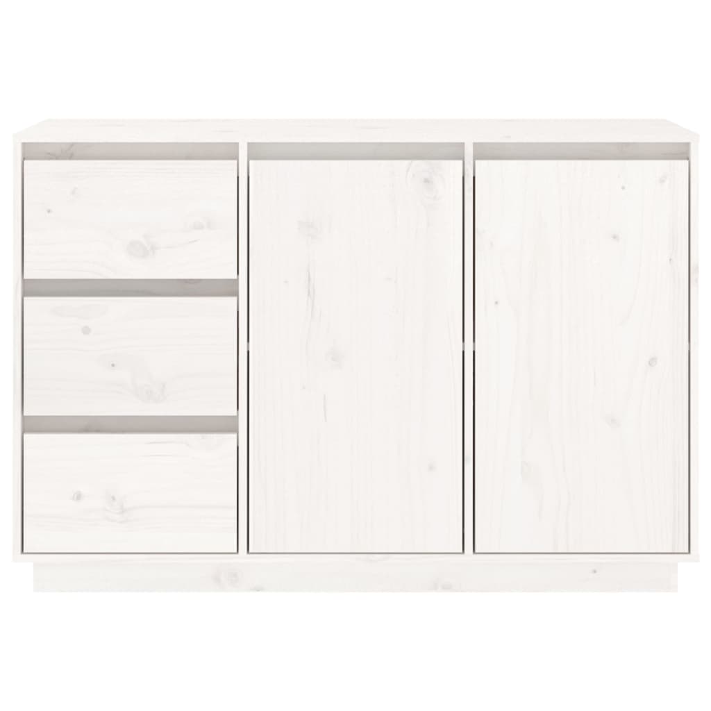 Dressoir 111x34x75 cm massief grenenhout