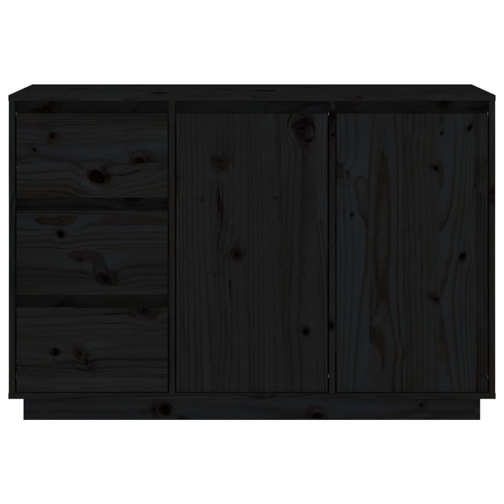 Dressoir 111x34x75 cm massief grenenhout