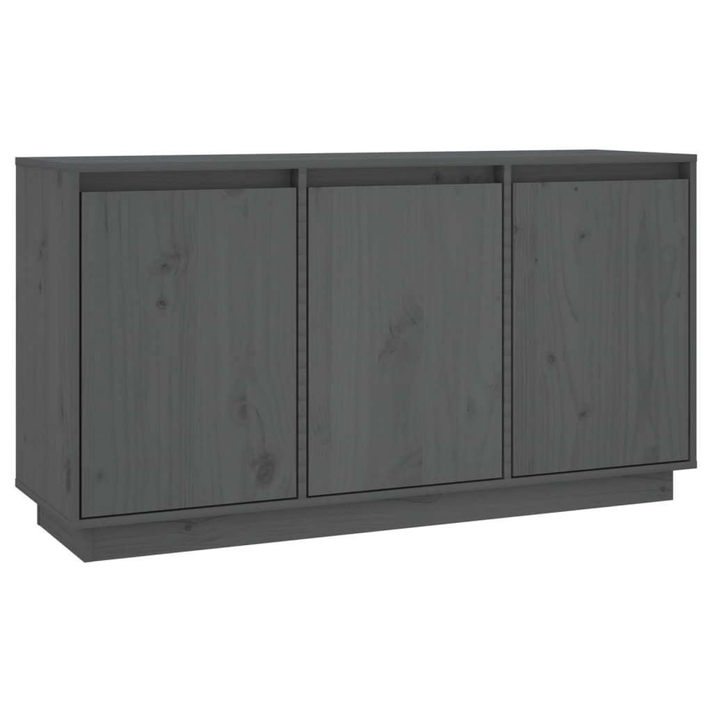 Dressoir 111x34x60 cm massief grenenhout