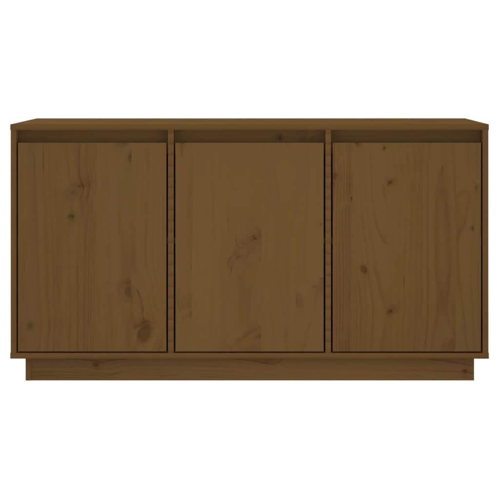 Dressoir 111x34x60 cm massief grenenhout