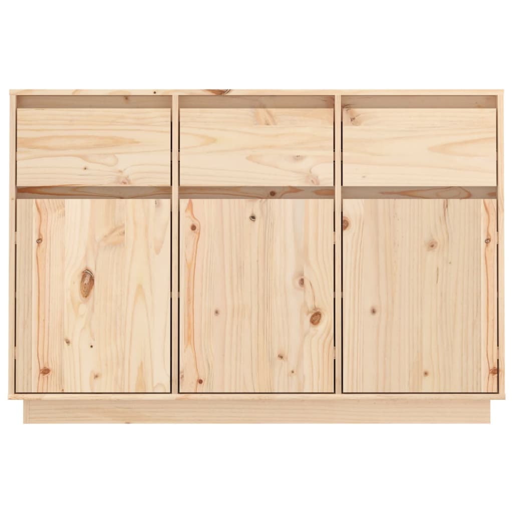 Dressoir 110x34x75 cm massief grenenhout