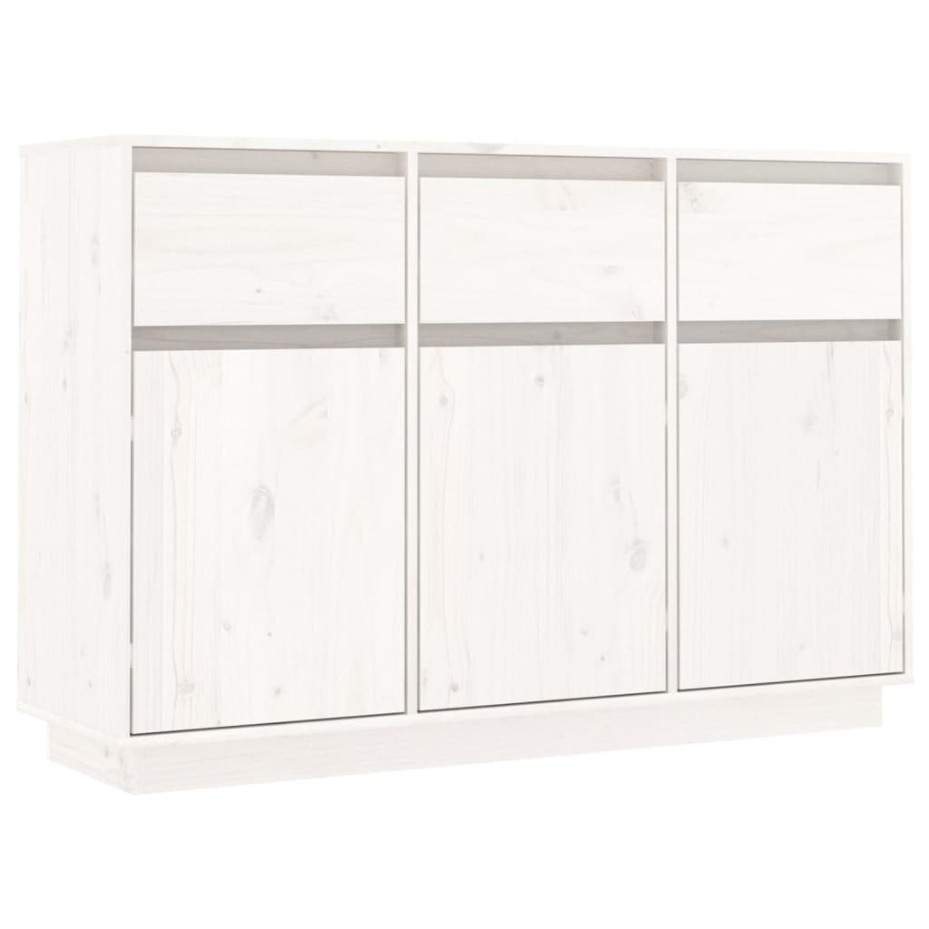 Dressoir 110x34x75 cm massief grenenhout