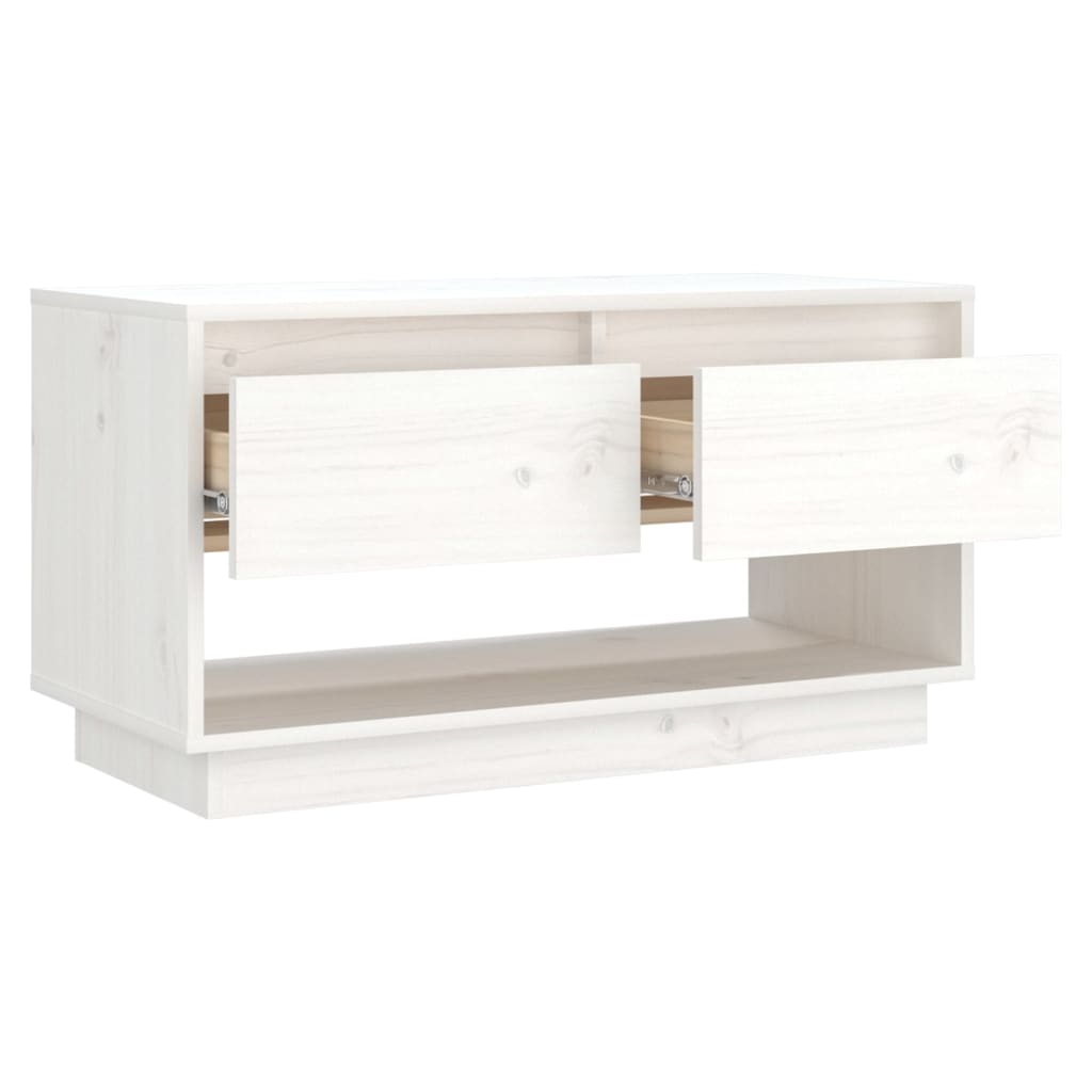 Tv-meubel 74x34x40 cm massief grenenhout