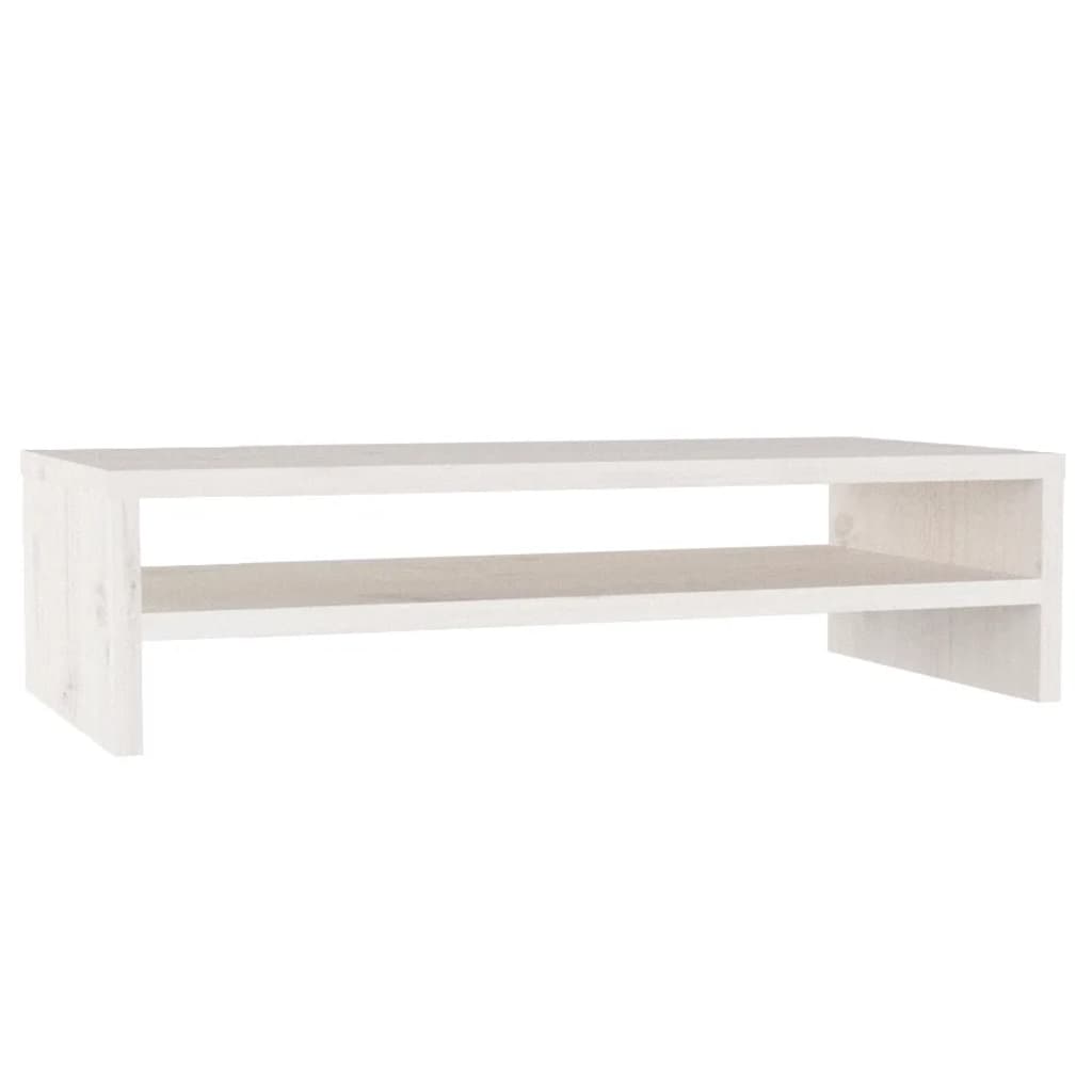 Monitorstandaard 50x24x13 cm massief grenenhout