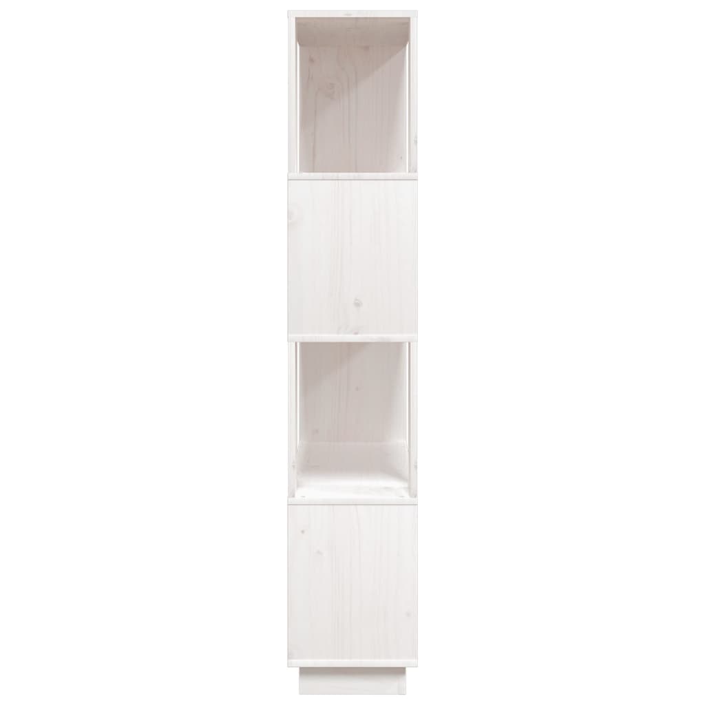 Boekenkast/kamerscherm 80x25x132 cm massief hout