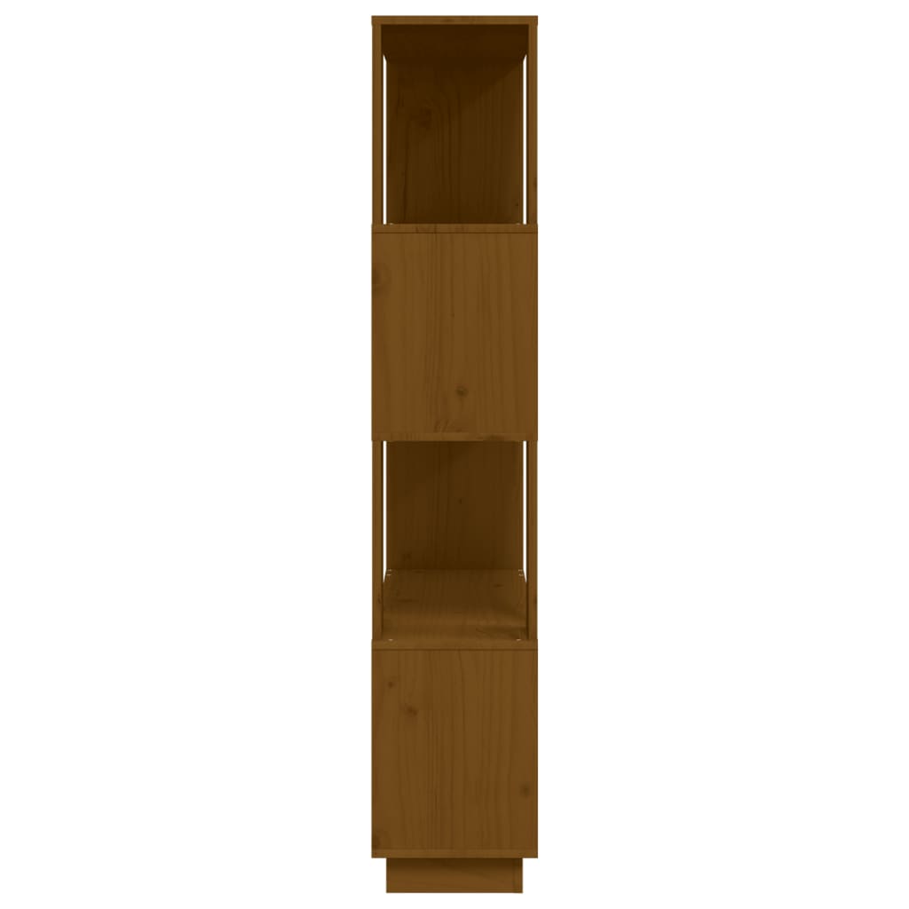 Boekenkast/kamerscherm 80x25x132 cm massief hout