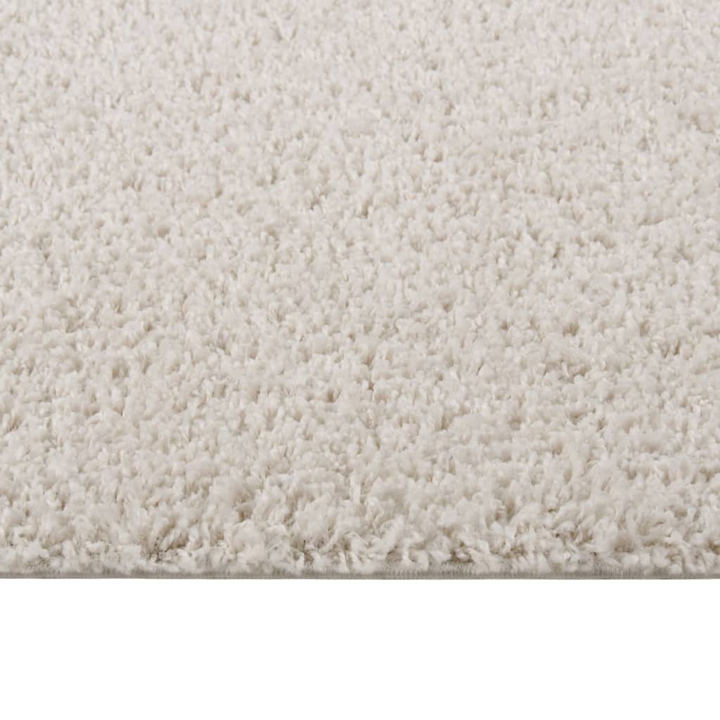 Vloerkleed shaggy hoogpolig 160x230 cm antracietkleur