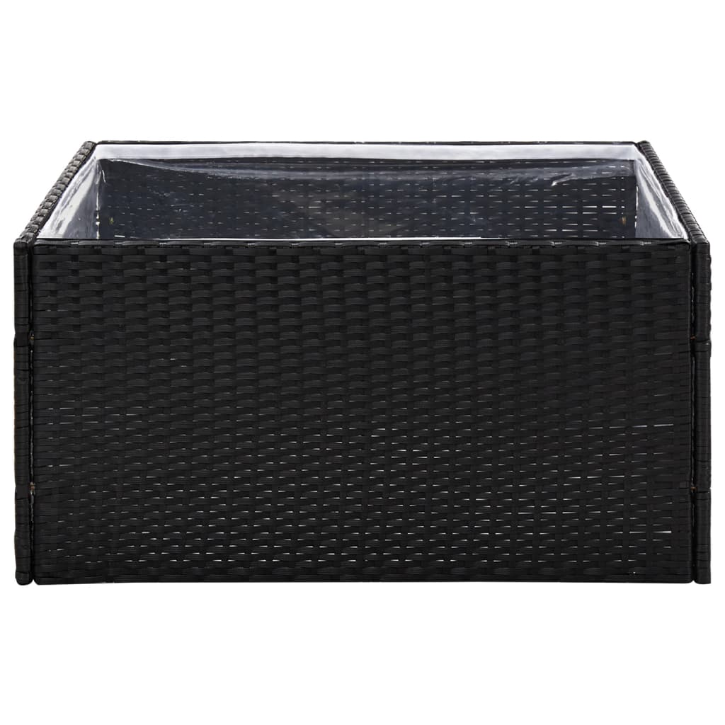 Plantenbak 157x80x40 cm poly rattan