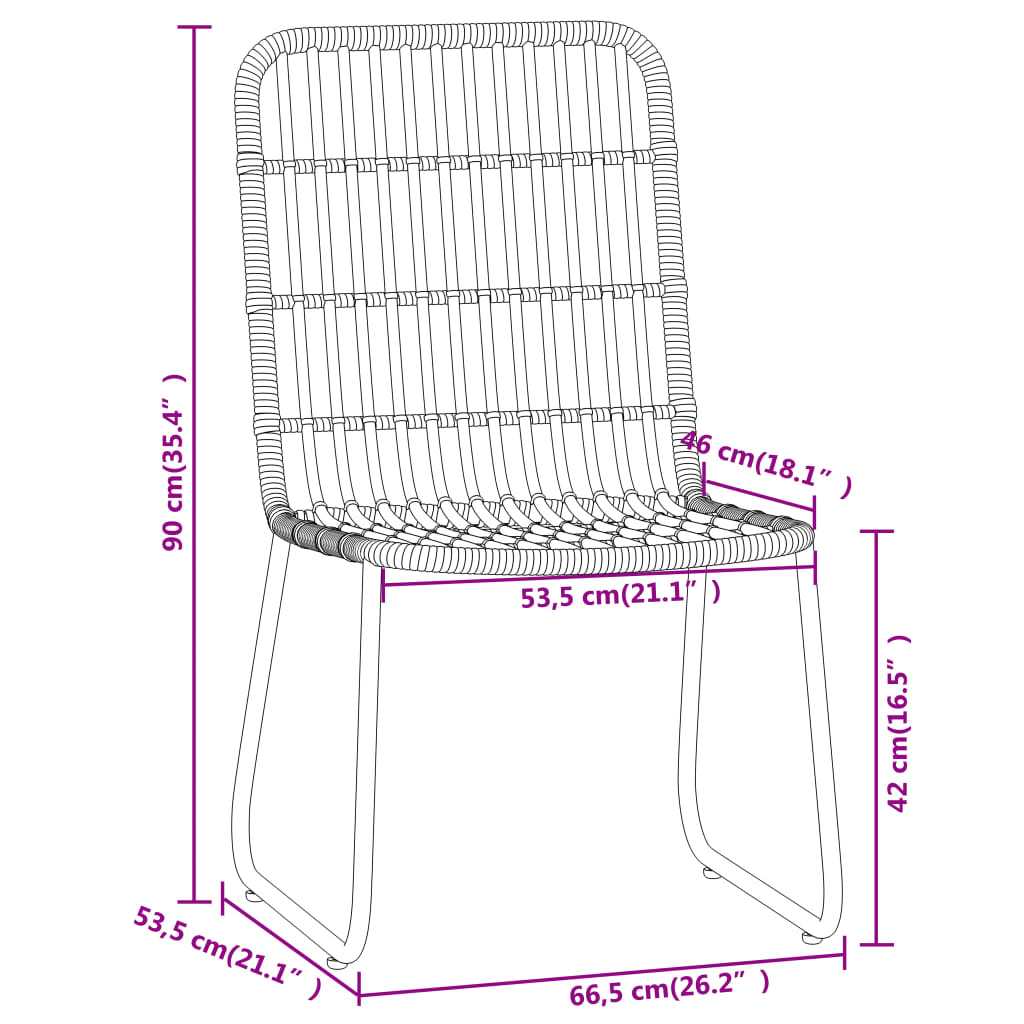 3-delige Tuinset