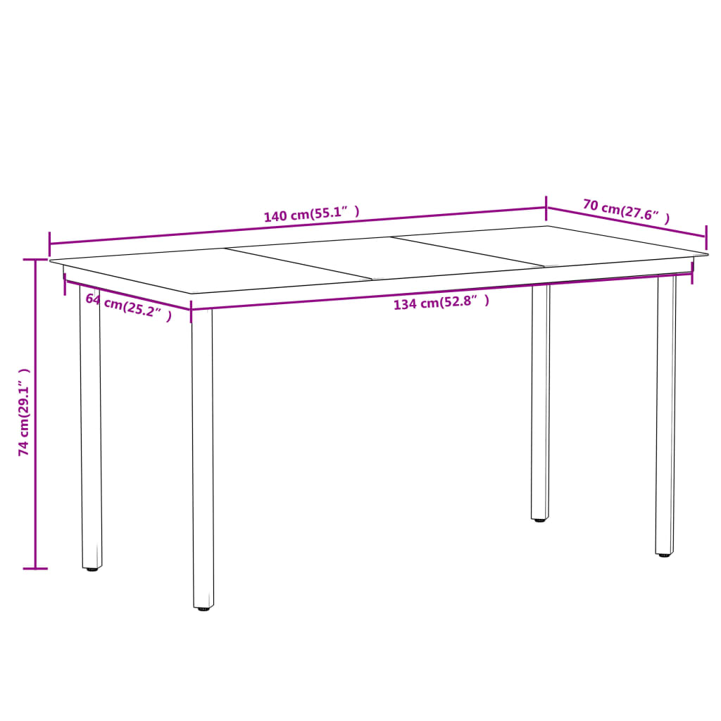 3-delige Tuinset