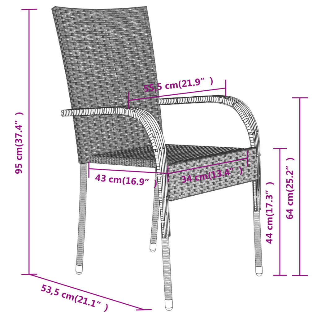 3-delige Tuinset