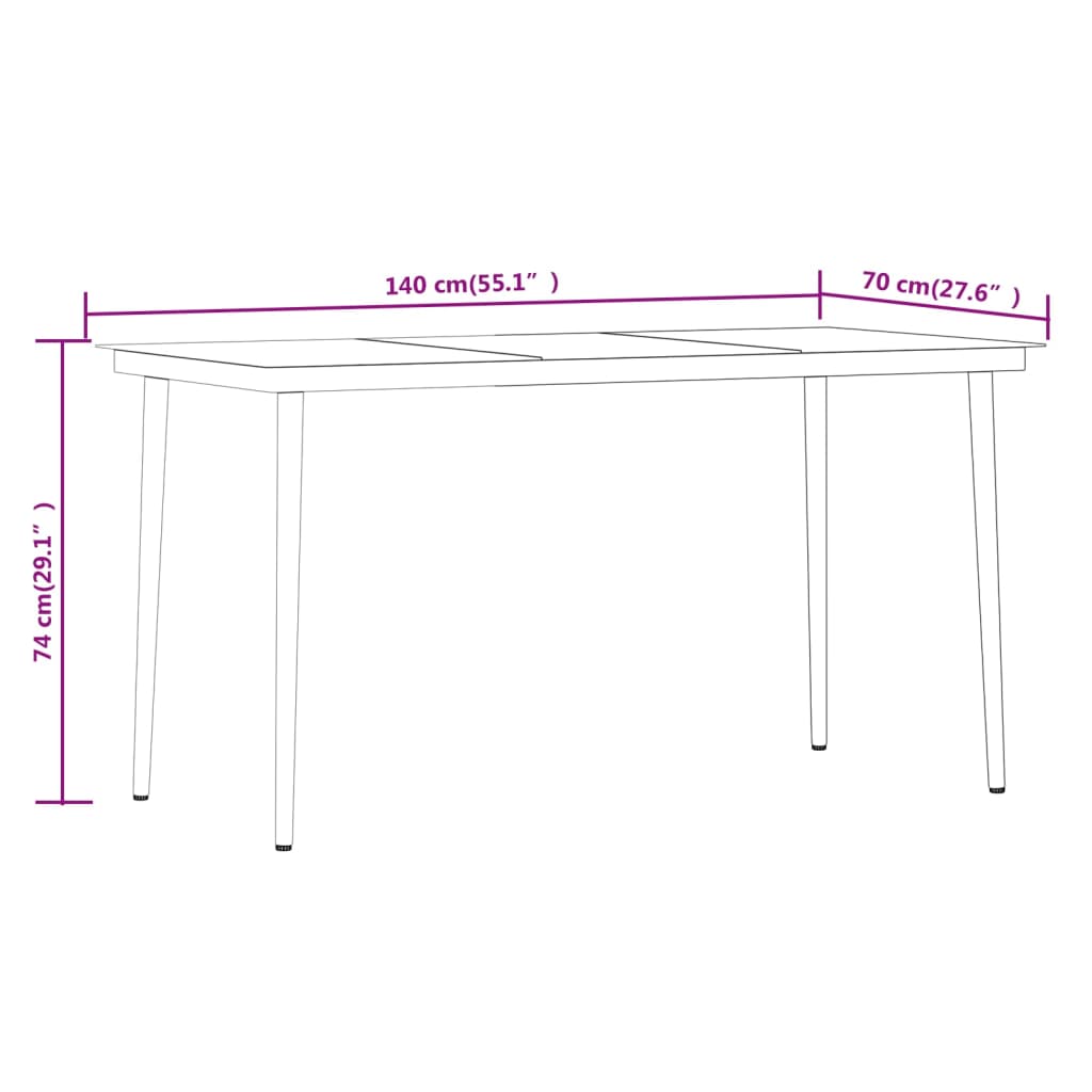 3-delige Tuinset