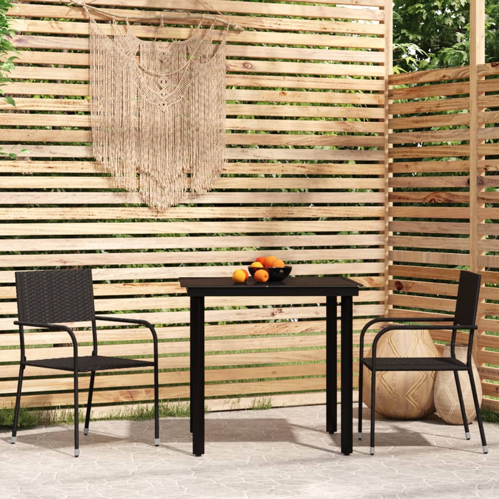 7-delige Tuinset poly rattan