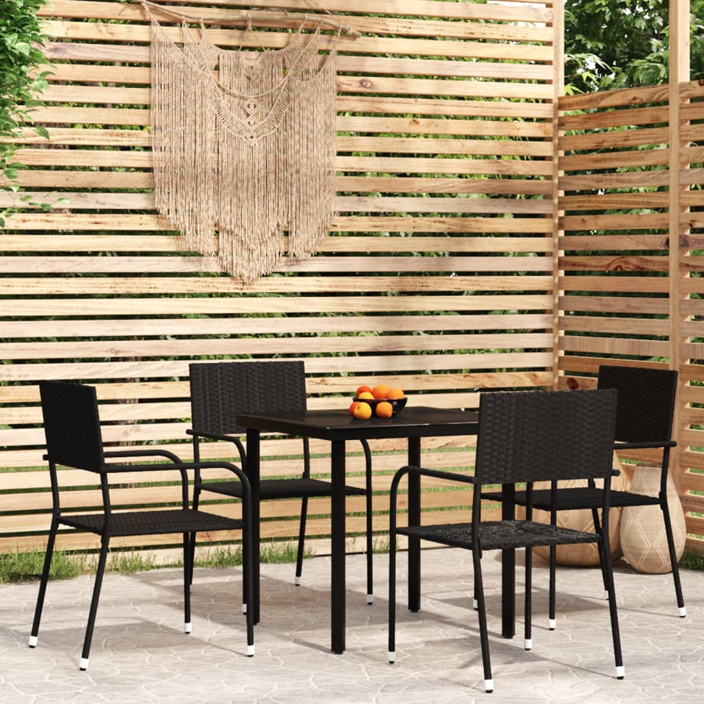 7-delige Tuinset poly rattan