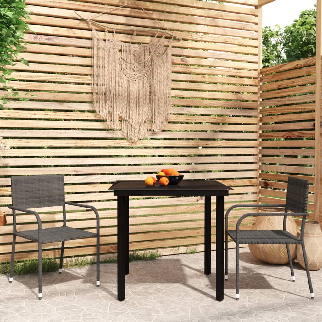 7-delige Tuinset poly rattan