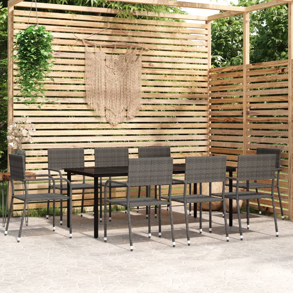 7-delige Tuinset poly rattan