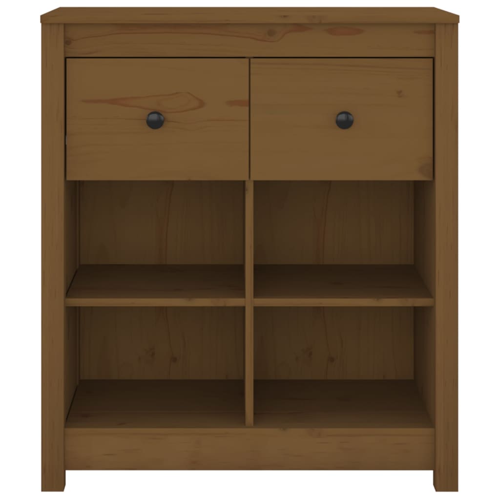 Dressoir 70x35x80 cm massief grenenhout