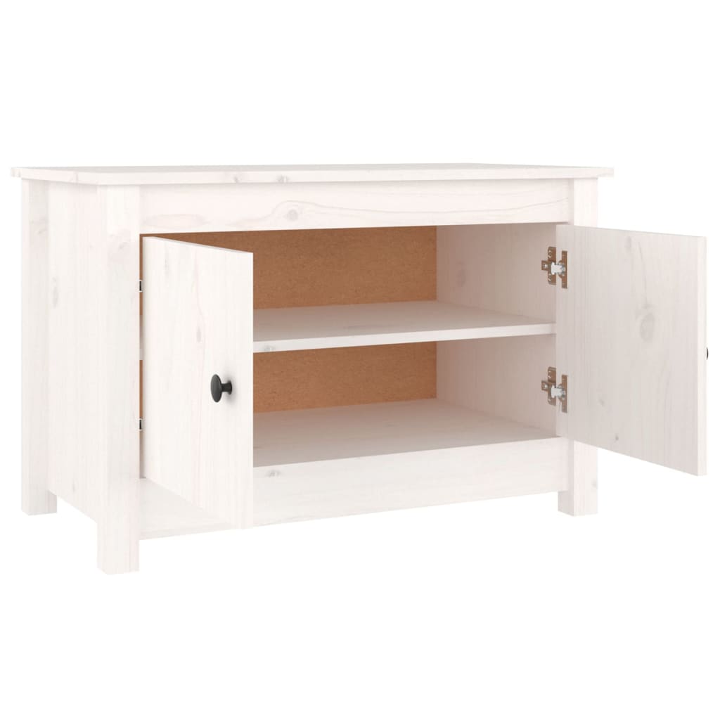 Schoenenkast 70x38x45,5 cm massief grenenhout