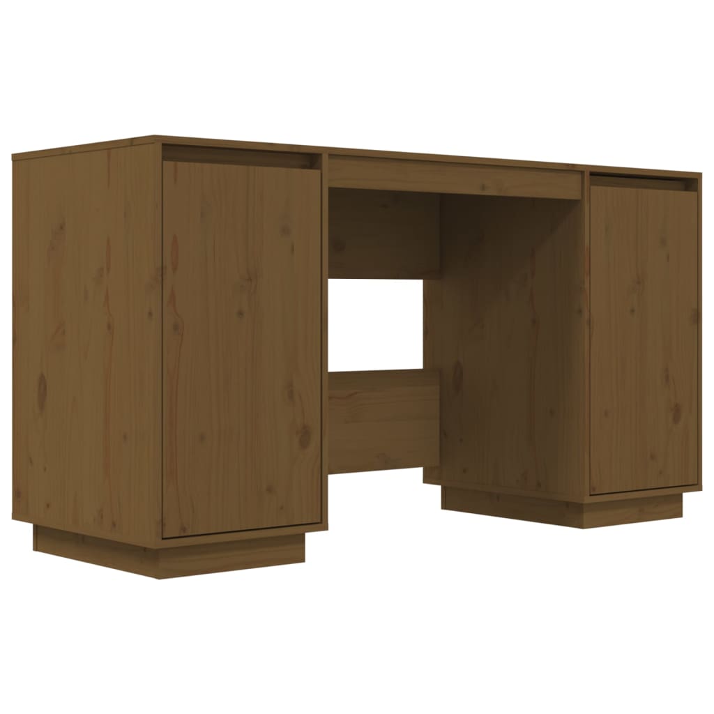 Bureau 140x50x75 cm massief grenenhout